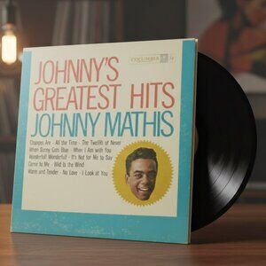 Johnny Mathis Johnny's Greatest Hits Vinyl LP